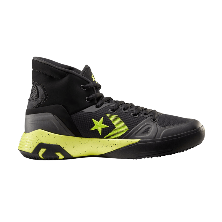 Converse G4 High 'Lemon Venom' — Black/Lemon Venom/Black