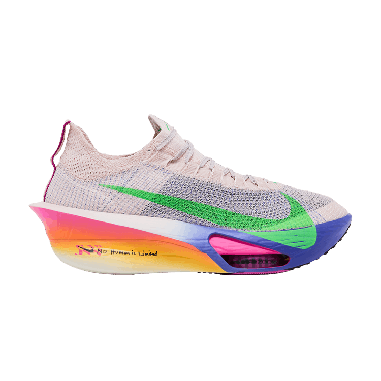 Eliud Kipchoge x Nike Air Zoom Alphafly NEXT% 3 'No Human is Limited' — Silt Red/Green Shock/Bright Cermaic/Fire Pink/Persian Violet/Bright Crimson