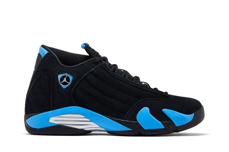 Air Jordan 14 Retro 'Black University Blue' 2026 — Black/White/University Blue/Metallic Silver
