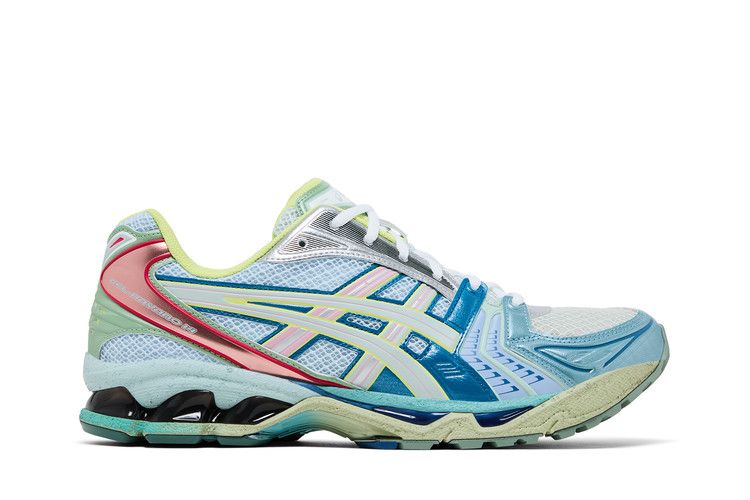 FACETASM x ASICS GEL-Kayano 14 'Organic Beauty' — Green/Blue/Pink/Silver
