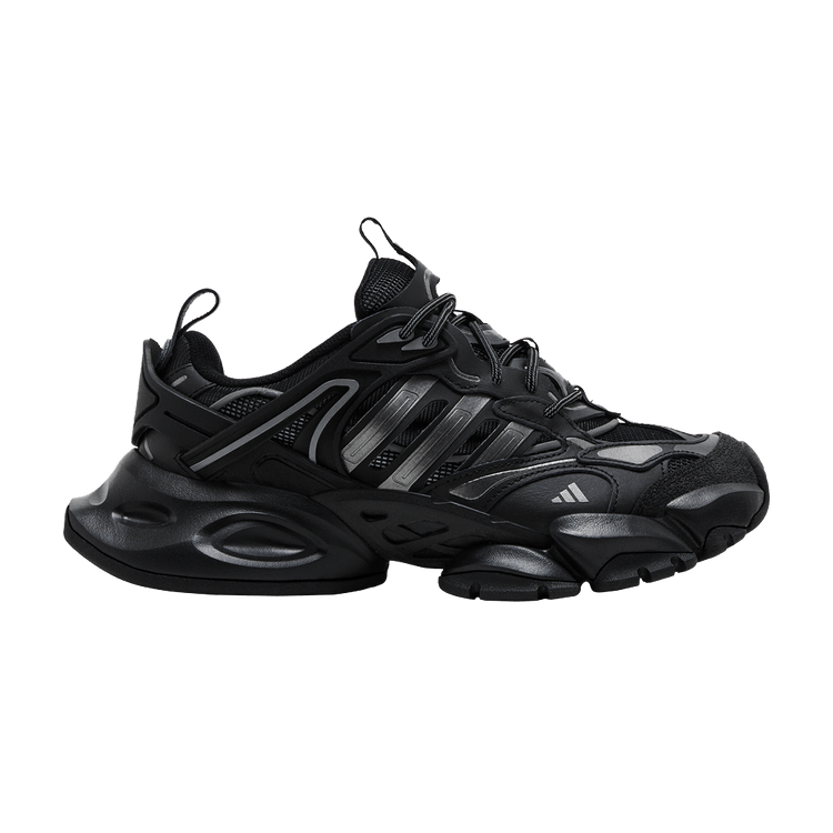adidas XLG Runner Deluxe 'Black' — Core Black/Iron Metallic/Core Black