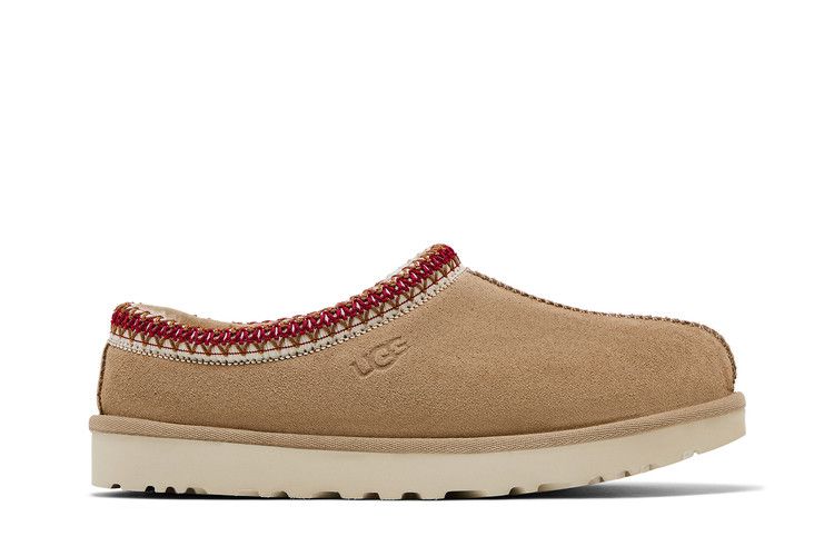 UGG Wmns Tasman 2 Slipper 'Sand Dark Cherry' — Sand/Dark Cherry