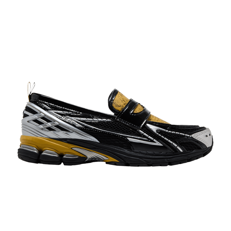 GANNI x New Balance 1906L 'Snakeskin Black Silver' — Fall Leaf/Black/Silver Metallic