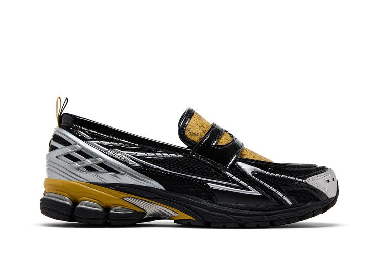 GANNI x New Balance 1906L 'Snakeskin Black Silver' — Fall Leaf/Black/Silver Metallic