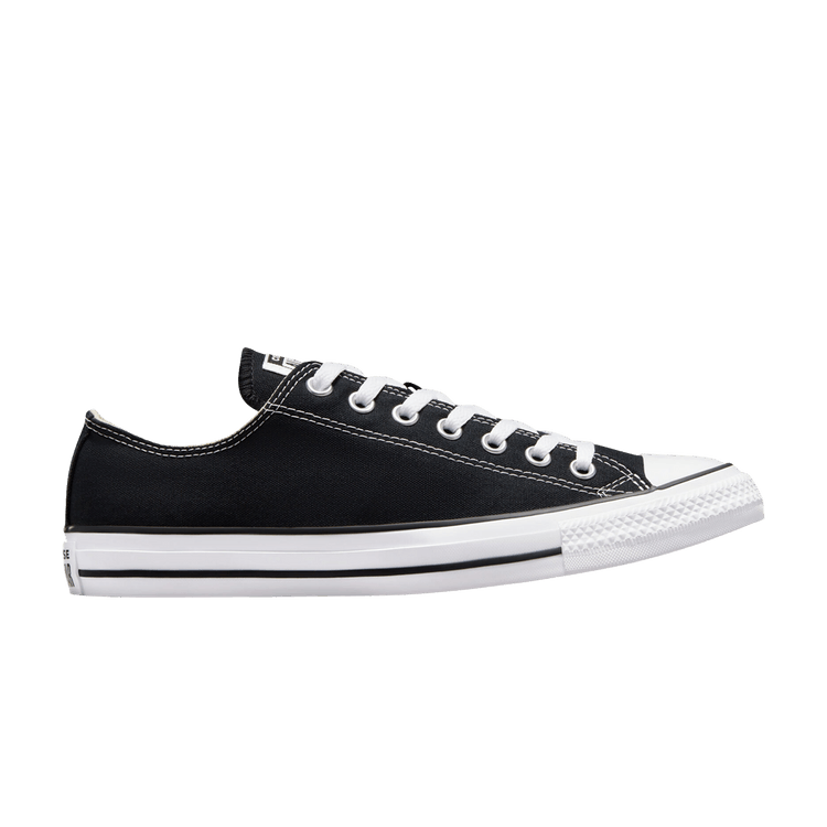 Converse Chuck Taylor All Star Canvas Low 'Black White' — Black