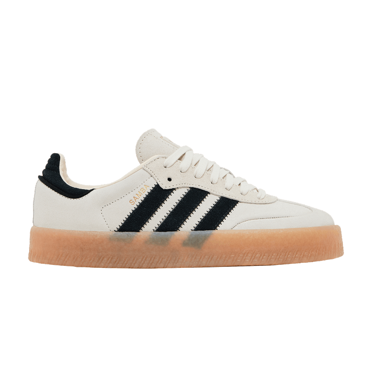 adidas Wmns Sambae 'Wonder White Black Gum' — Wonder White/Core Black/Gum