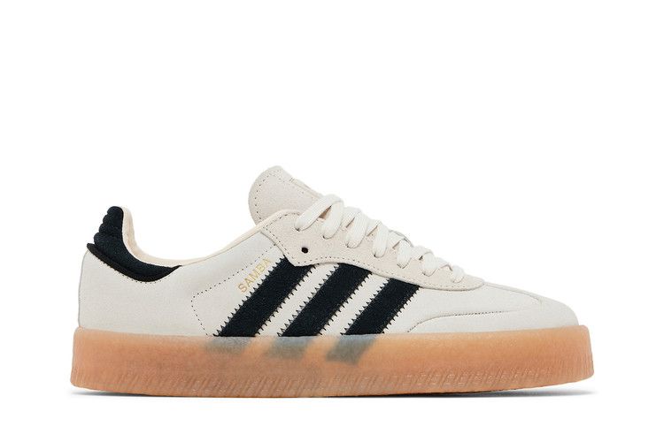 adidas Wmns Sambae 'Wonder White Black Gum' — Wonder White/Core Black/Gum