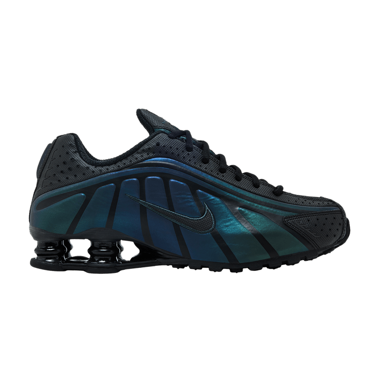 Nike Shox R4 SE 'Black Seaweed' — Black/Seaweed/Light Lemon Twist/