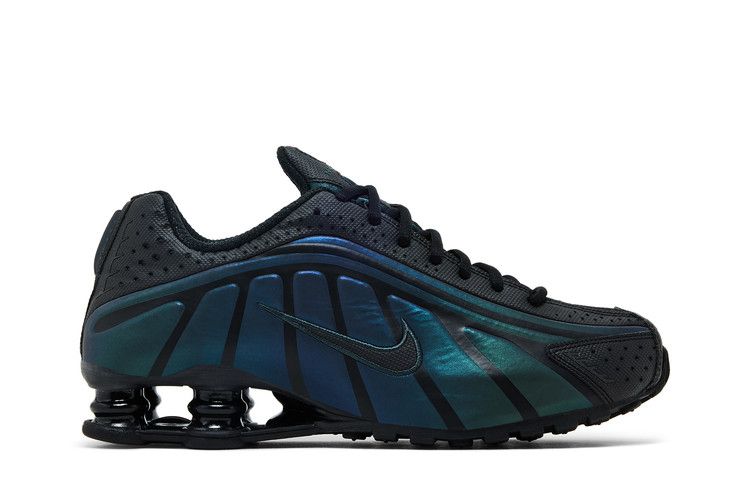 Nike Shox R4 SE 'Black Seaweed' — Black/Seaweed/Light Lemon Twist/ (2)