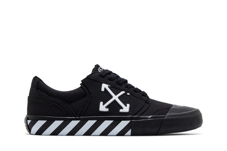 Off-White Vulc Undercut Sneaker 'Black White' — Black/White