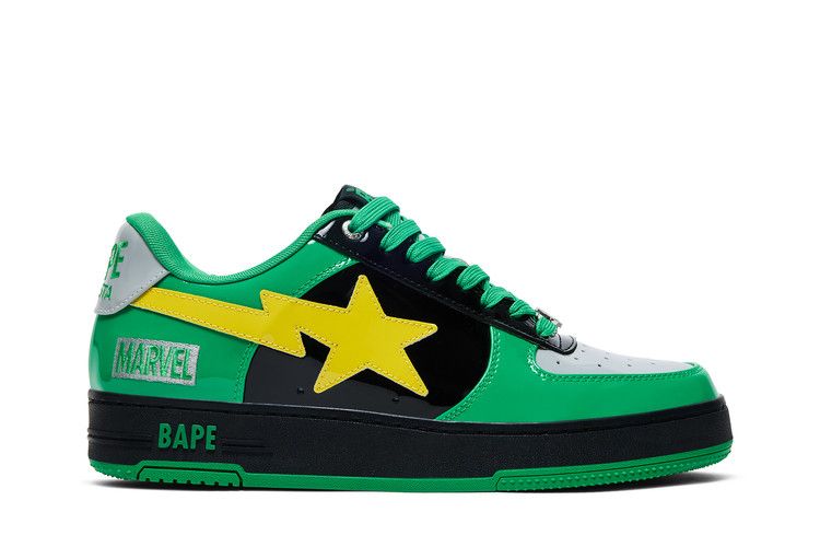 Marvel x Bapesta 'Dr. Doom' — Green/Black/Silver/Yellow