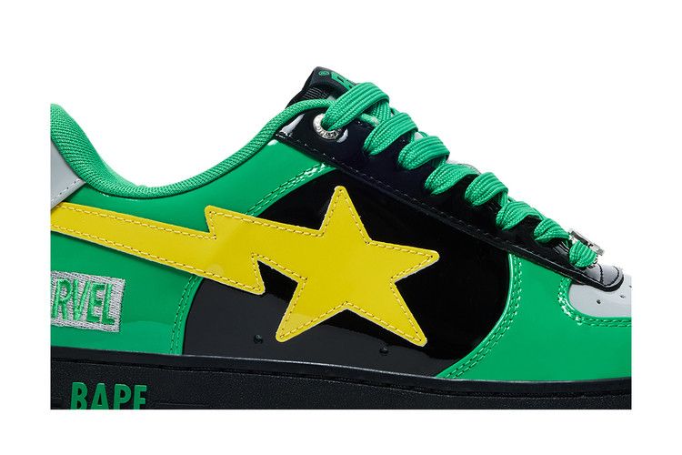 Marvel x Bapesta 'Dr. Doom' — Green/Black/Silver/Yellow