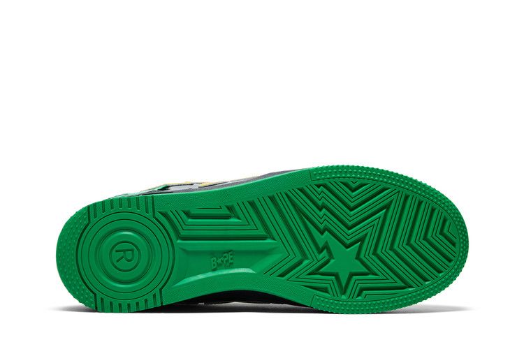 Marvel x Bapesta 'Dr. Doom' — Green/Black/Silver/Yellow
