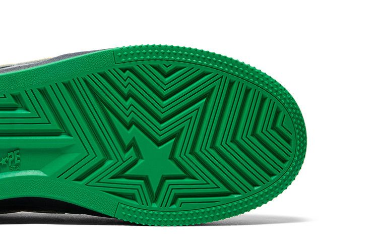 Marvel x Bapesta 'Dr. Doom' — Green/Black/Silver/Yellow