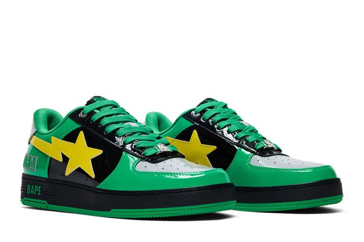 Marvel x Bapesta 'Dr. Doom' — Green/Black/Silver/Yellow