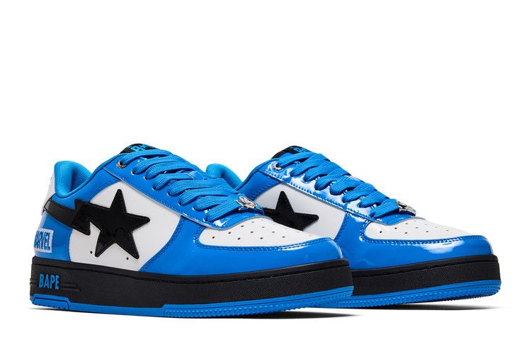 Marvel x Bapesta 'Mr. Fantastic & Invisible Woman' — Blue/White/Black