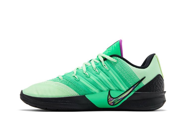 Nike Wmns Sabrina 3 'Gamer' — Green Shock/Black/Vapor Green/Vivid Purple/Neon Yellow (4)