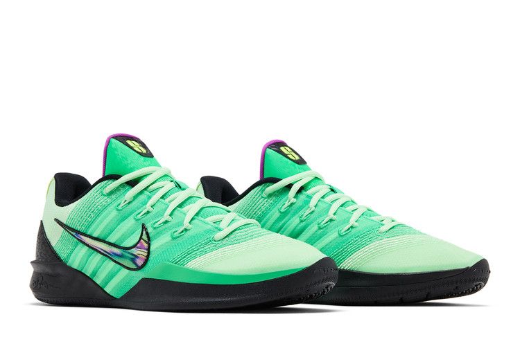 Nike Wmns Sabrina 3 'Gamer' — Green Shock/Black/Vapor Green/Vivid Purple/Neon Yellow (9)