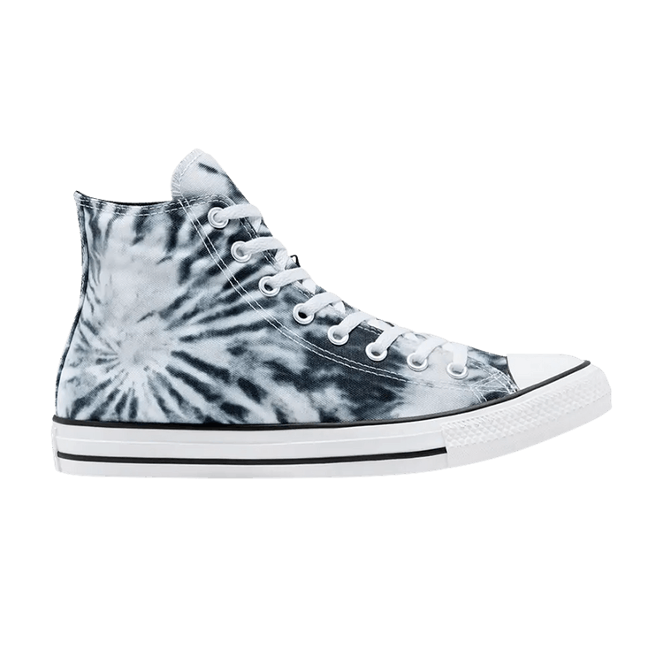 Converse Chuck Taylor All Star High 'Twisted Summer - Black Tie Dye' — Black/Lemongrass/White