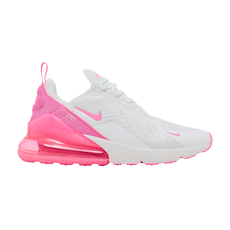 Nike Wmns Air Max 270 'Summit White Pink Spell' — Summit White/Summit White/Pink Spell
