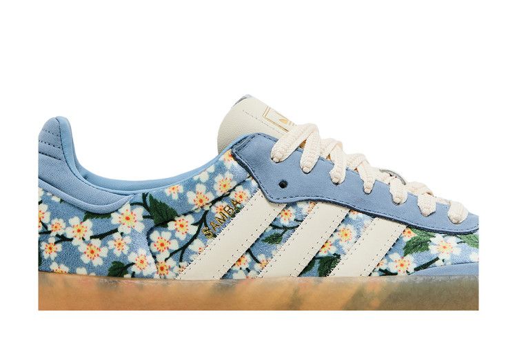 Liberty London x adidas Wmns Sambae 'Blue Cream White' — Blue/Cream White/Gold Metallic