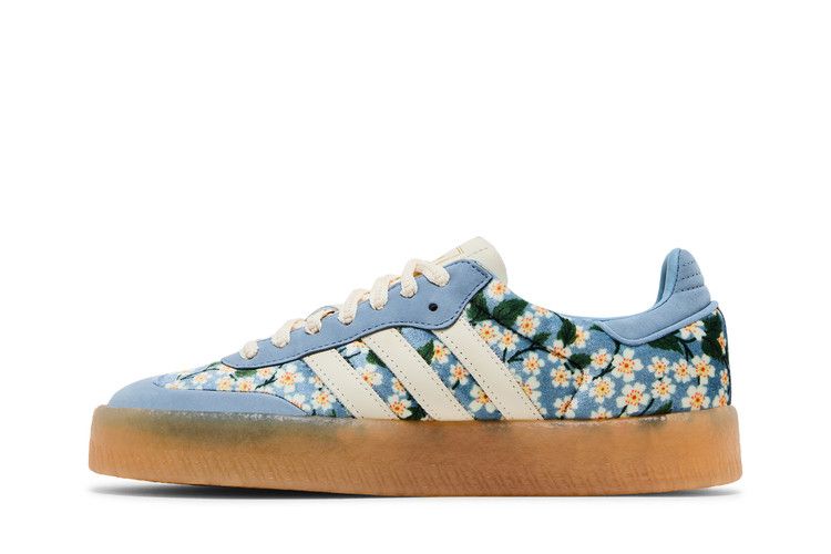 Liberty London x adidas Wmns Sambae 'Blue Cream White' — Blue/Cream White/Gold Metallic