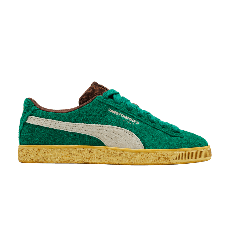 VANDYTHEPINK x Puma Suede 'Grassy Green' — Grassy Green/Chocotart/Pristine