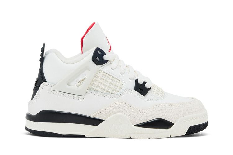 Air Jordan 4 Retro PS 'Flight Club' — Sail/Black/University Red