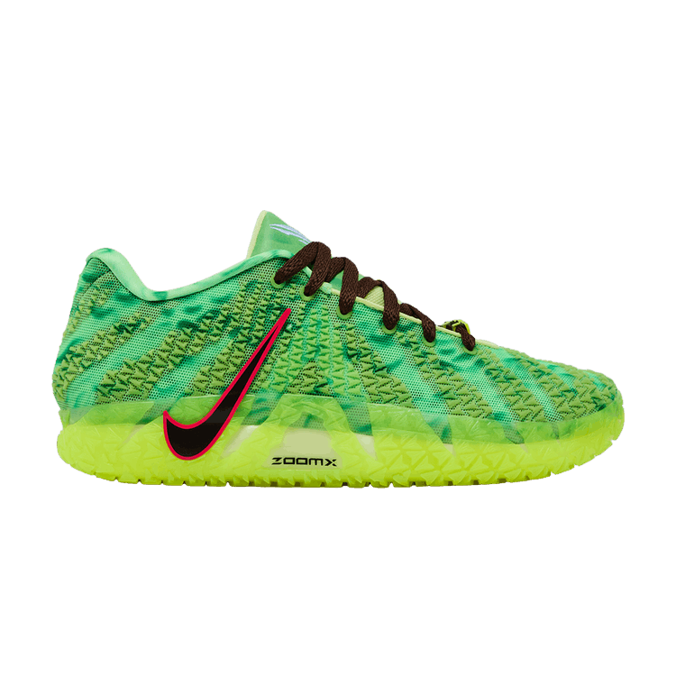 Nike Ja 3 EP 'Spooky Season' — Light Lemon Twist/Hemp/Bright Crimson/Black