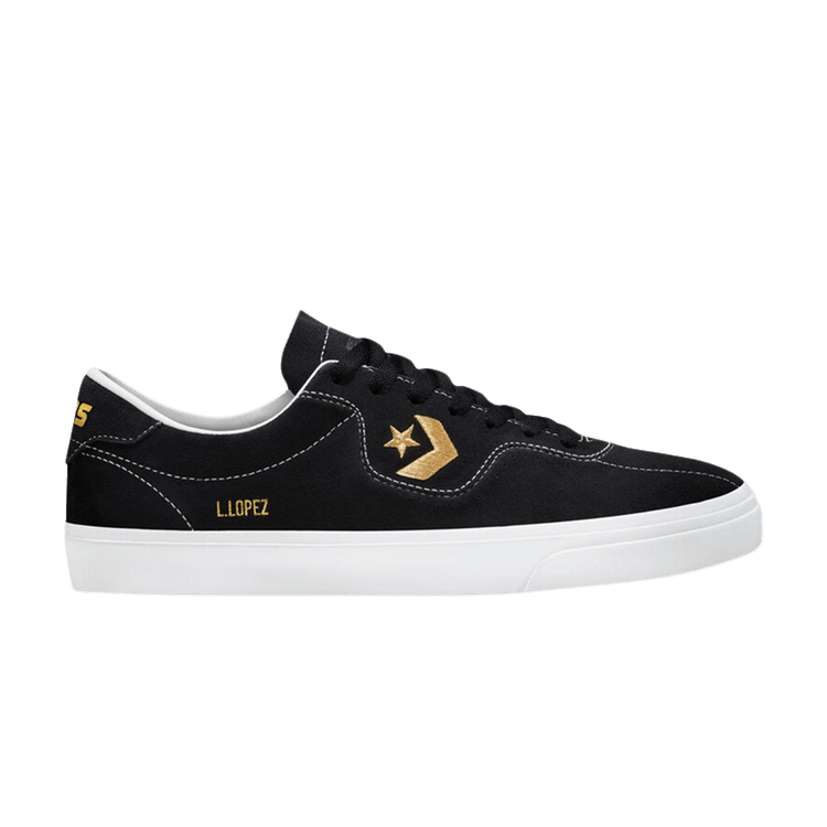 Converse Louie Lopez Pro Low 'Black Gold' — Black/Gold/White