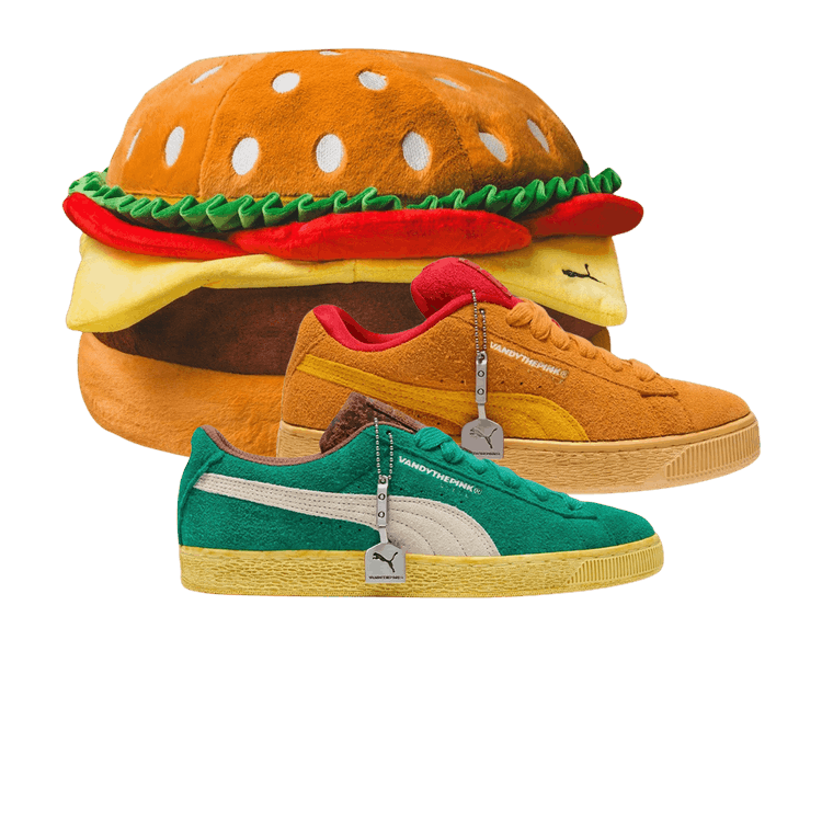VANDYTHEPINK x Puma Suede 'Hamburger Pack' — Multi-Color