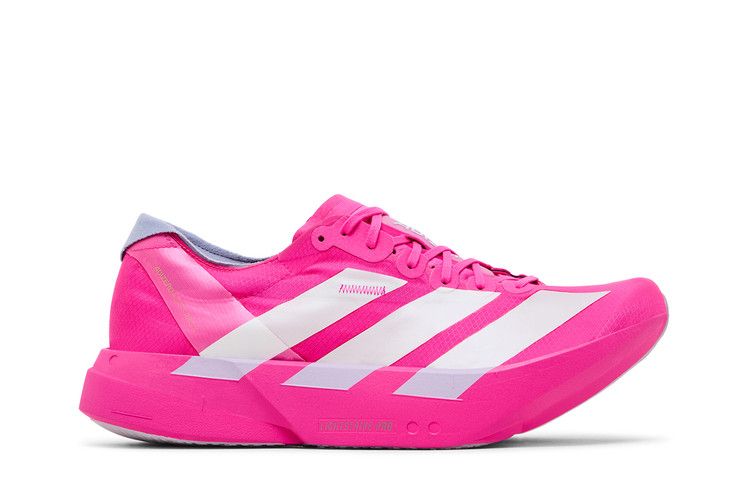 adidas Adizero Adios Pro 4 M 'Shock Pink' — Shock Pink/Zero Metalic/Aurora Plum