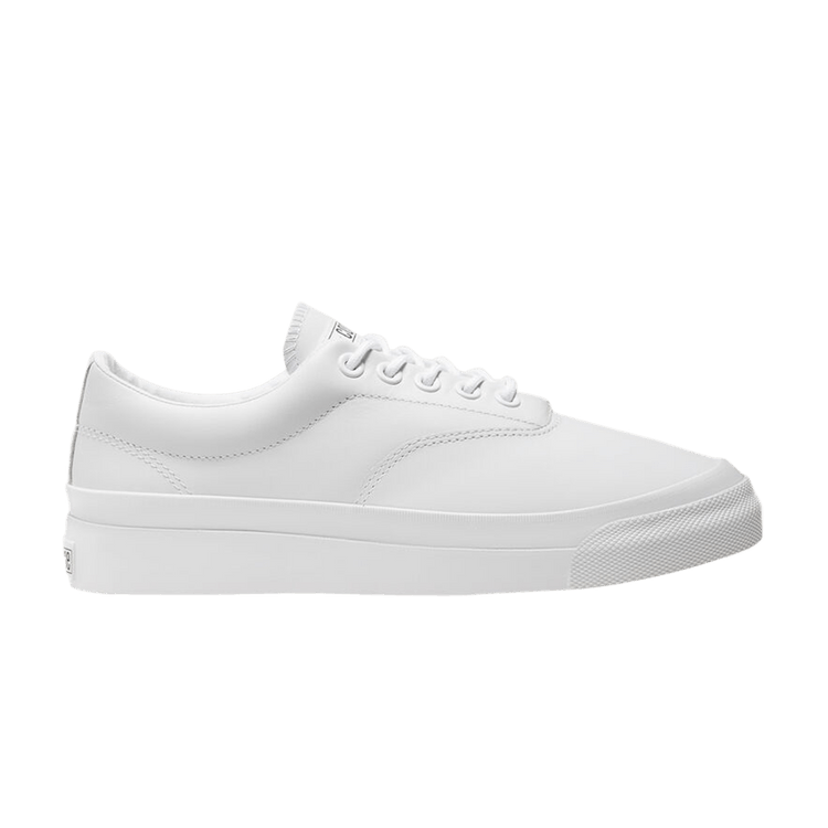 Converse Skid Grip CVO Low 'Mono Leather - White' — White/Black/White