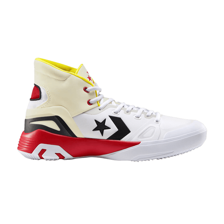 Converse G4 High 'Wholehearted' — White/Speed Yellow