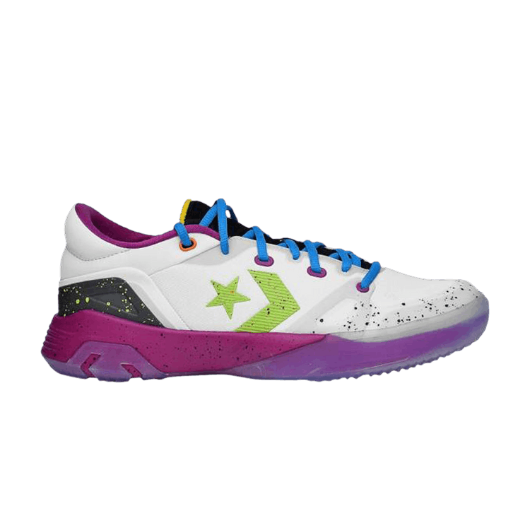 Converse G4 Low 'Graffiti' — White/Bright Pear