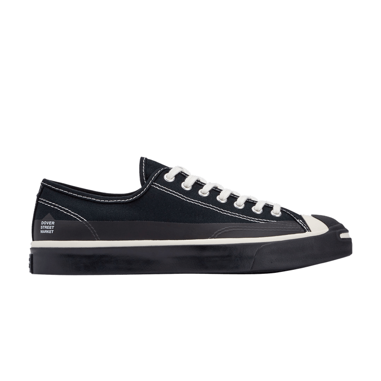 Dover Street Market x Converse Jack Purcell Low 'Black' — Black/Black/Egret