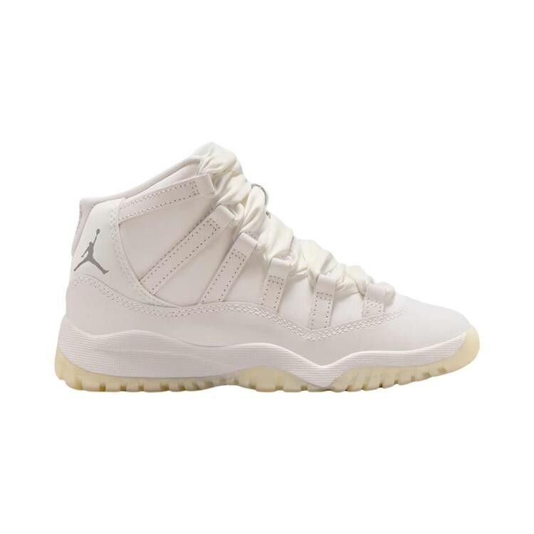Air Jordan 11 Retro PS 'Pearl / Grand Finale' — Sail/Pearl Grey/White/Metallic Silver