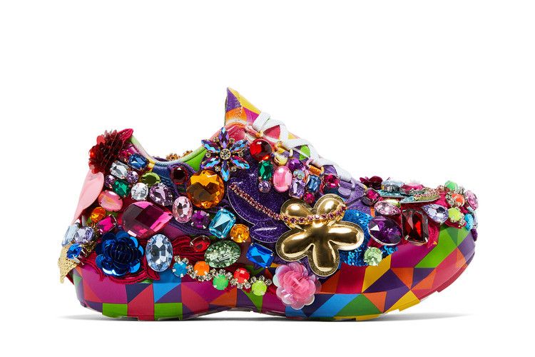 Comme des Garçons x Salomon Wmns SR811 Embellished Platform 'Multi-Color' — Multi-Color