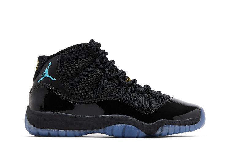 Air Jordan 11 Retro GS 'Gamma Blue' 2025 — Black/Gamma Blue/Varsity Maize