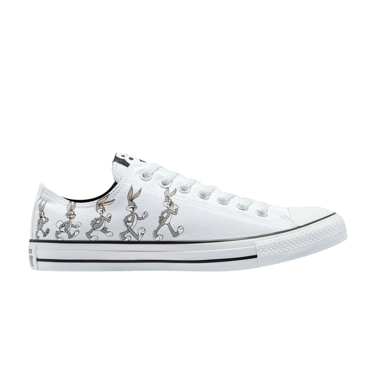 Looney Tunes x Converse Chuck Taylor All Star Low '80th Anniversary - Bugs Bunny' — Grey/White/Black