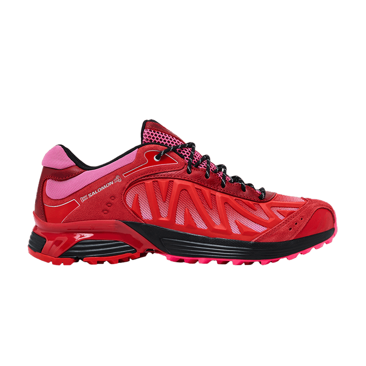 Aries x Salomon XT-Whisper 'Fiery Red Fuschia' — Fiery Red/Fuchsia Pink/Black