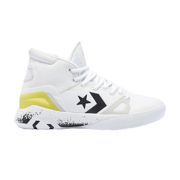 Converse G4 High 'Hi-Vis Collection' — White/Black/Lemon Venom