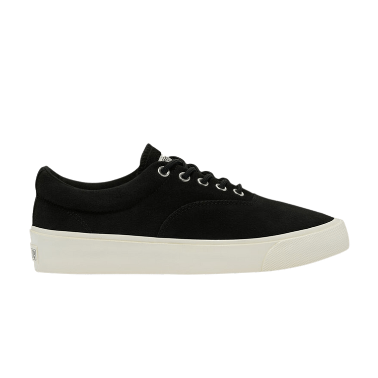 Converse Skid Grip Cons Nubuck Low 'Black Egret' — Black/Black/Egret