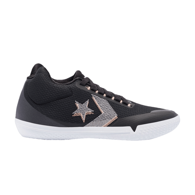 Converse All Star BB Evo Mid 'Hi-Vis Collection - Black Sunset Glow' — Black/Sunset Glow/White