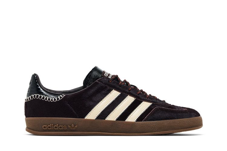 Wales Bonner x adidas Gazelle Pony 'Auco White Core Black' — Auco/Wonder White/Core Black