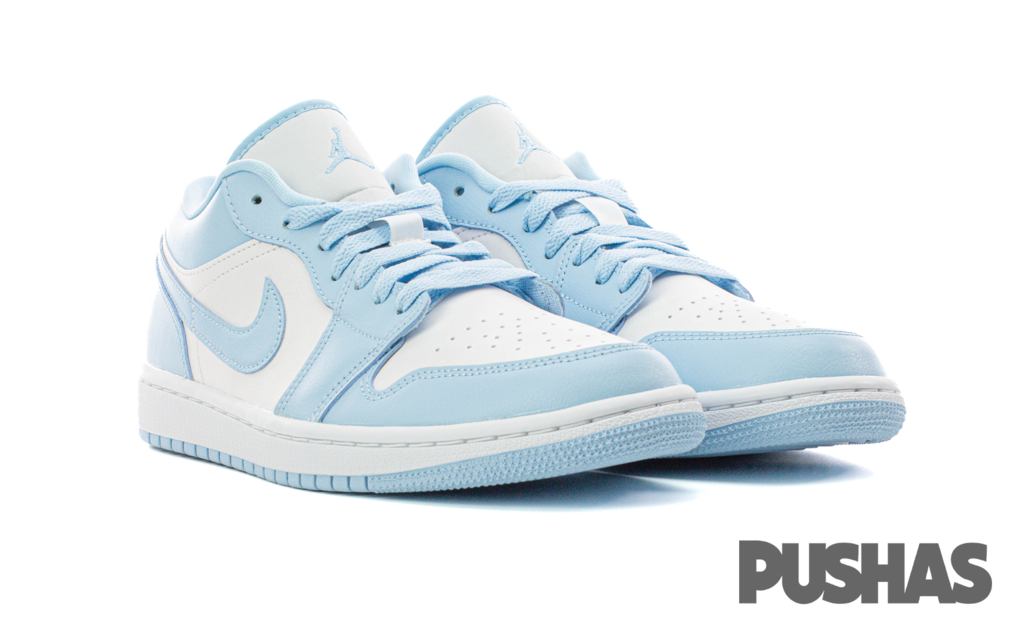 Air Jordan 1 Low 'Ice Blue / Aluminium' W (2022)