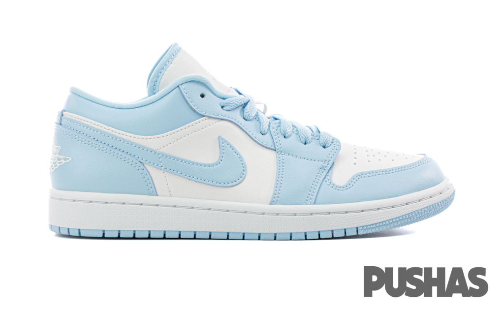 Air Jordan 1 Low 'Ice Blue / Aluminium' W (2022)