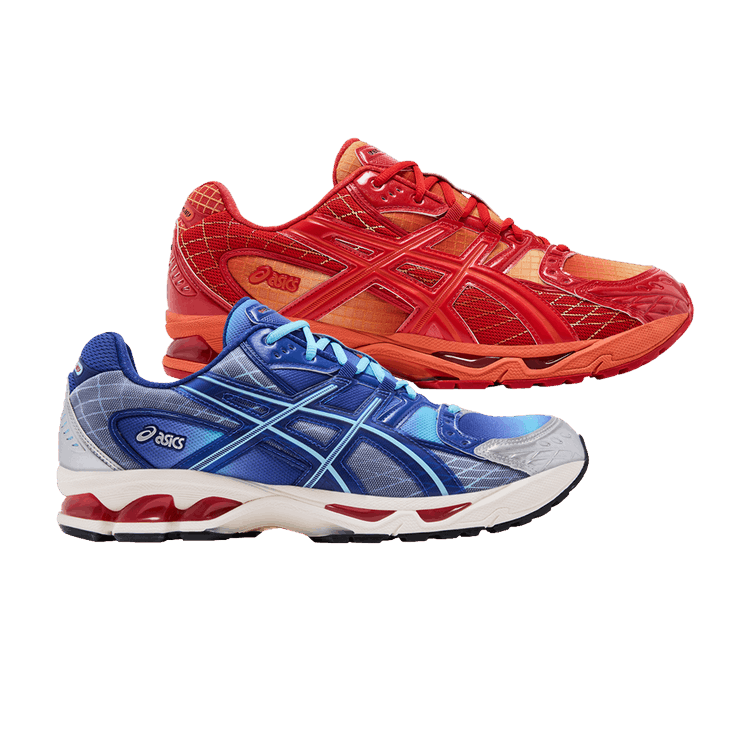 Marvel vs. Capcom x Kith x ASICS Gel Nimbus 10.1 'Double Box - Iron Man vs. Mega Man' With Comic Book — Multi-Color