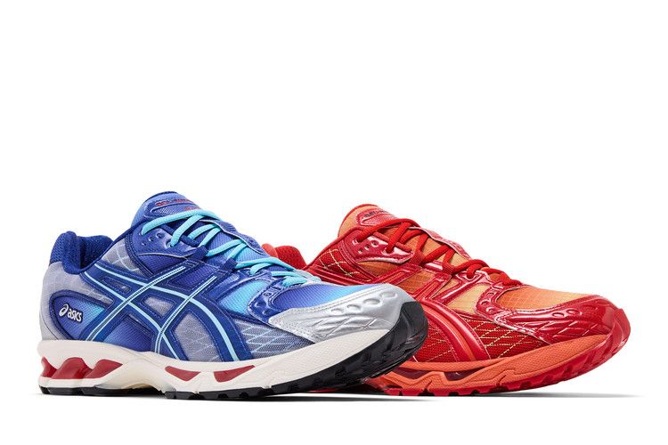 Marvel vs. Capcom x Kith x ASICS Gel Nimbus 10.1 'Double Box - Iron Man vs. Mega Man' With Comic Book — Multi-Color