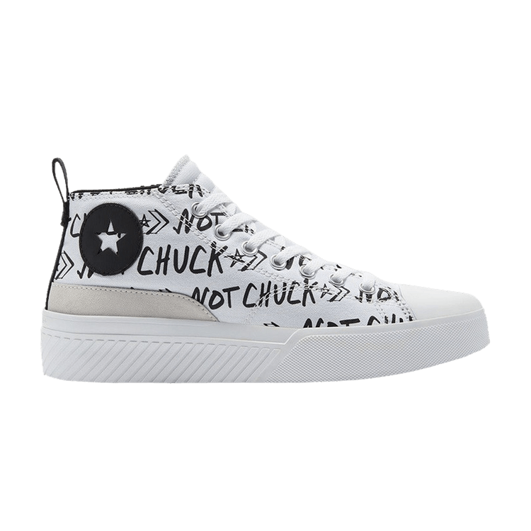 Converse UNT1TL3D CS Mid 'Digital Terrain - Not A Chuck' — Pale Putty/White/Black